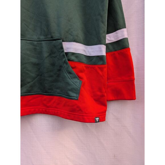 Fanatics Mens Miami Hurricanes First Battle Pullover Hoodie Sz L NCAA Baseball - Picture 4 of 6